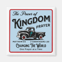 The Power of Kingdom Prayer - 2" Magnet