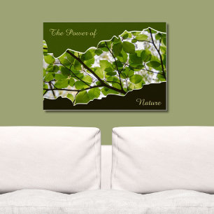 The Power Of Nature, Tree Foliage Photo Poster