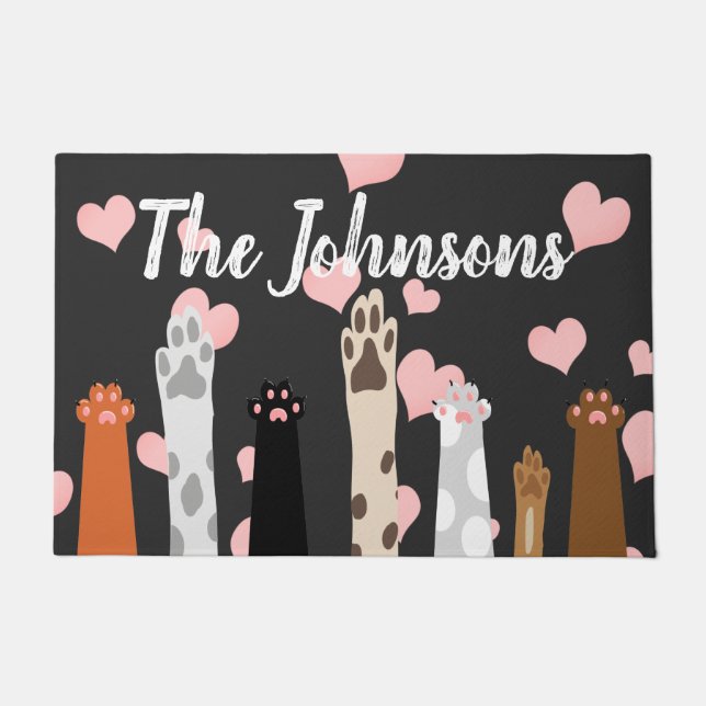 The Power of Paws  Doormat (Front)
