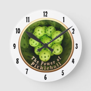 The Power of Pickleball! Round Clock