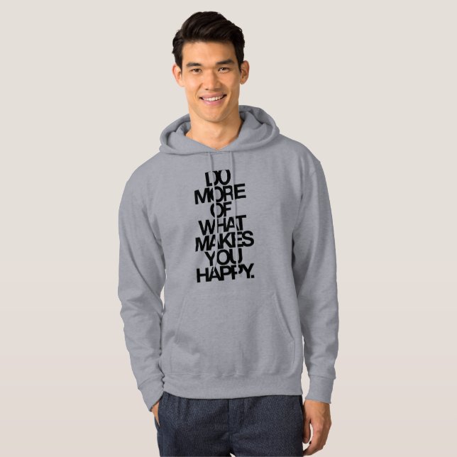 The Power of Positive Thinking Quotation Aphorism  Hoodie (Front Full)
