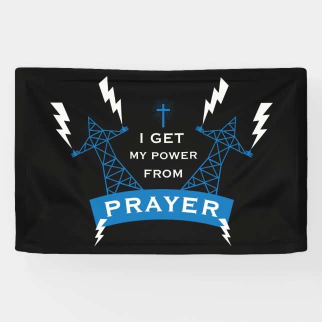 The Power Of Prayer Banner (Horizontal)
