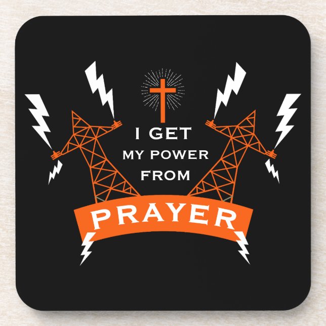 The Power Of Prayer Coaster (Front)