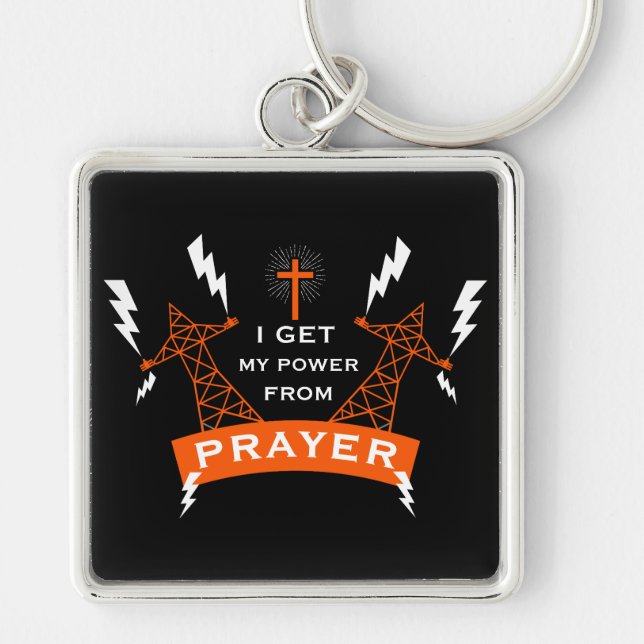 The Power Of Prayer Key Ring (Front)