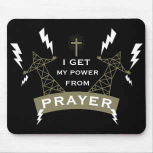 The Power Of Prayer Mouse Pad
