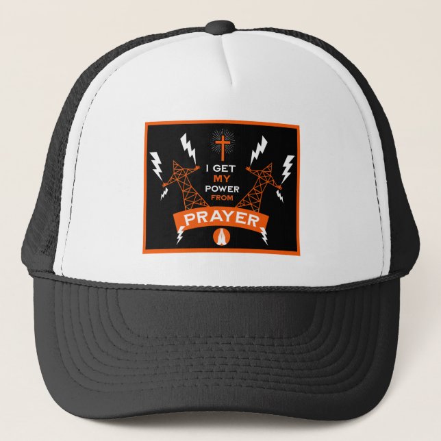 The Power Of Prayer Trucker Hat (Front)
