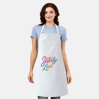 The Power of Sisterly Love Apron