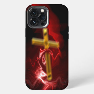 The Power of the Christian Cross on your phone. iPhone 13 Pro Max Case