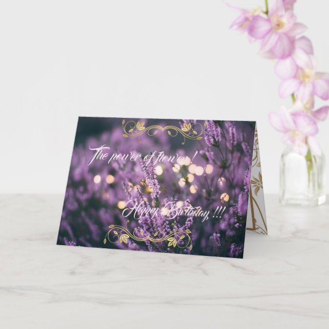 The Power of the Flower Card (Orchid)
