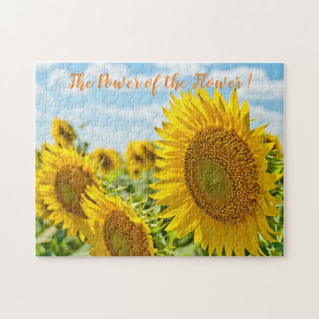 The Power of the Flower Jigsaw Puzzle (Horizontal)