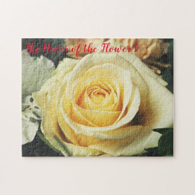 The Power of the Flower Jigsaw Puzzle (Horizontal)