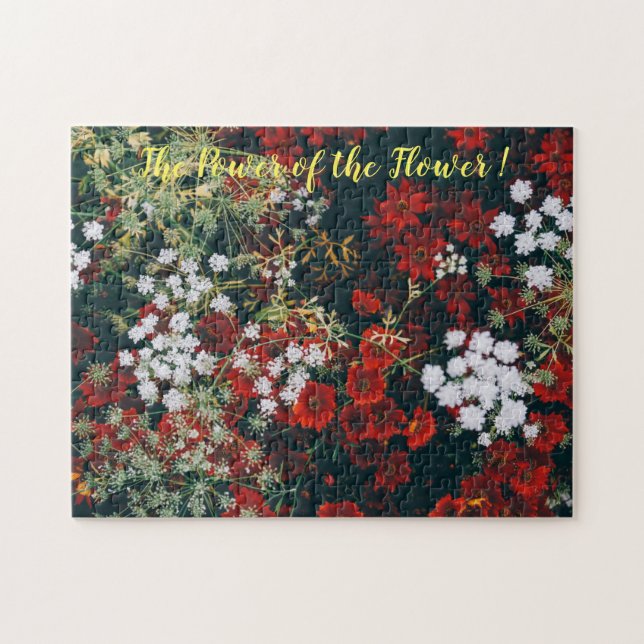 The Power of the Flower Jigsaw Puzzle (Horizontal)