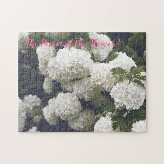 The Power of the Flower Jigsaw Puzzle (Horizontal)
