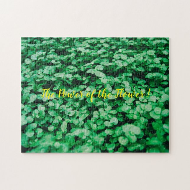 The Power of the Flower Jigsaw Puzzle (Horizontal)