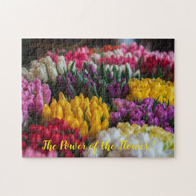 The Power of the Flower Jigsaw Puzzle (Horizontal)