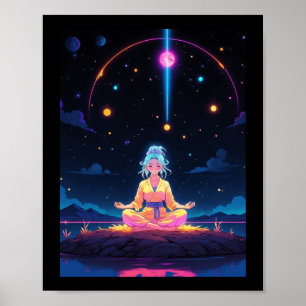 The Power Of The Night Sky Poster