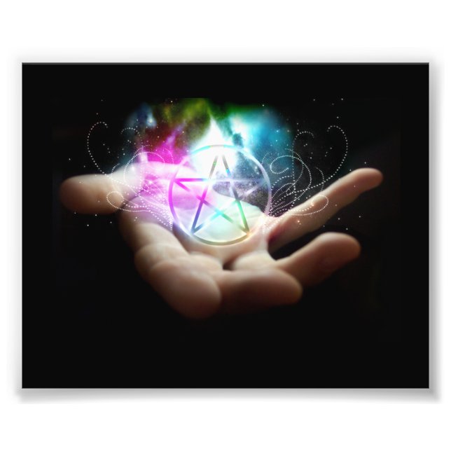 The power of the pentacle photo print (Front)