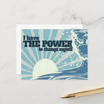"The power to change" Motivation Affirmation