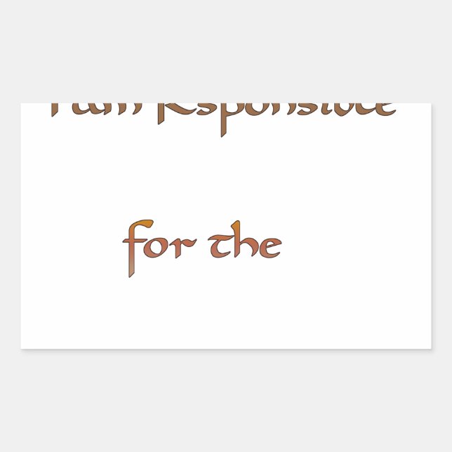 The Power Within: Energy Matters Rectangular Sticker (Front)