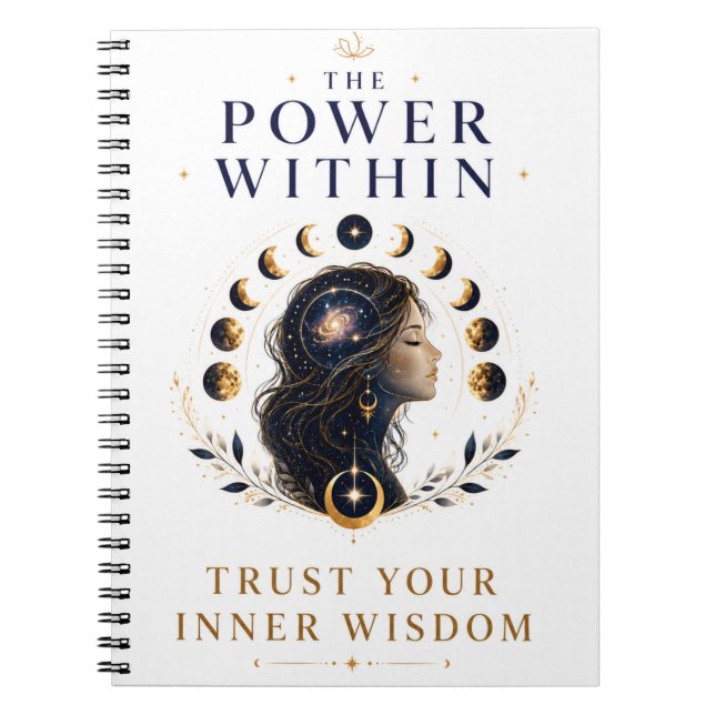 The Power Within Notebook -Trust Your Inner Wisdom (Front)