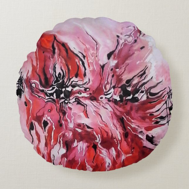 "The Pragmatic Spirit", Kid's Round Pillow (Front)