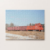 The Prairies Canada CN Rail Train Railroad