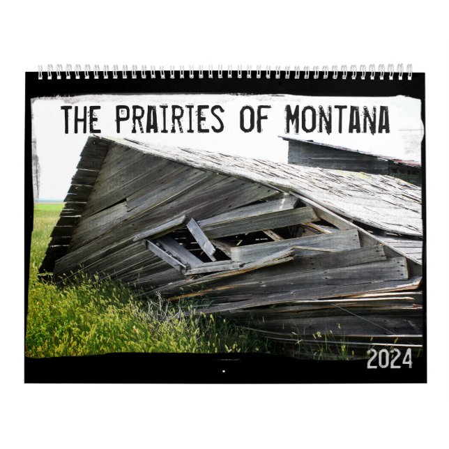 The Prairies of Montana Calendar (Cover)