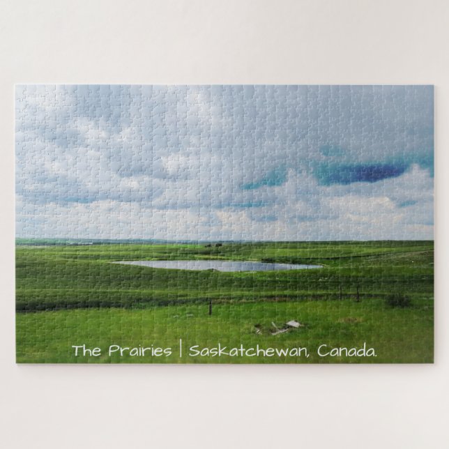 The Prairies | Saskatchewan, Canada Jigsaw Puzzle (Horizontal)