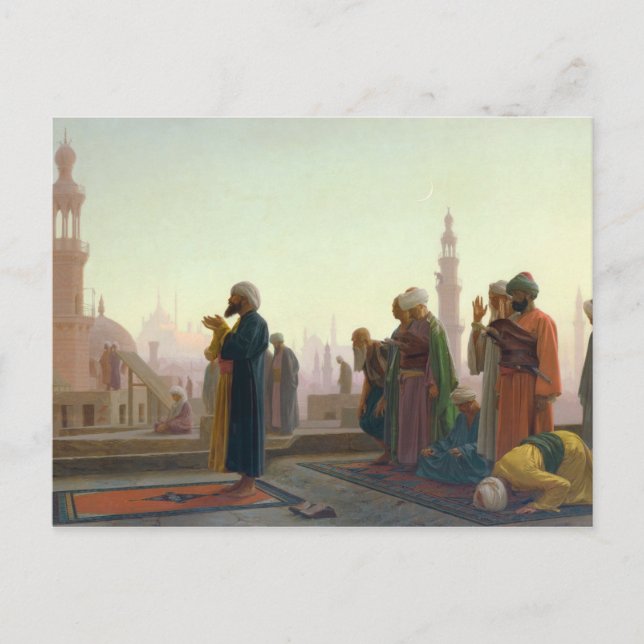 The Prayer, 1865 Postcard (Front)