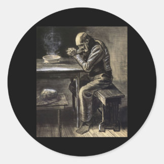 The Prayer Classic Round Sticker