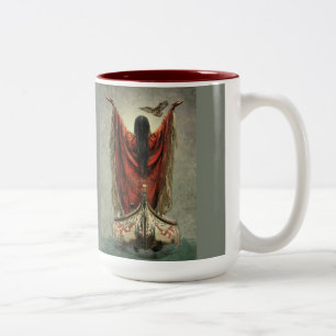 The Prayer - Coffee Mug, Cup, Beverage Two-Tone Coffee Mug