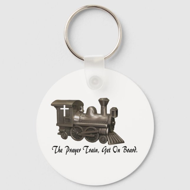 THE PRAYER TRAIN-KEYCHAIN KEY RING (Front)