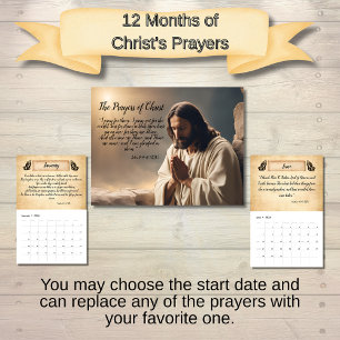 The Prayers of Christ Inspirational Calendar