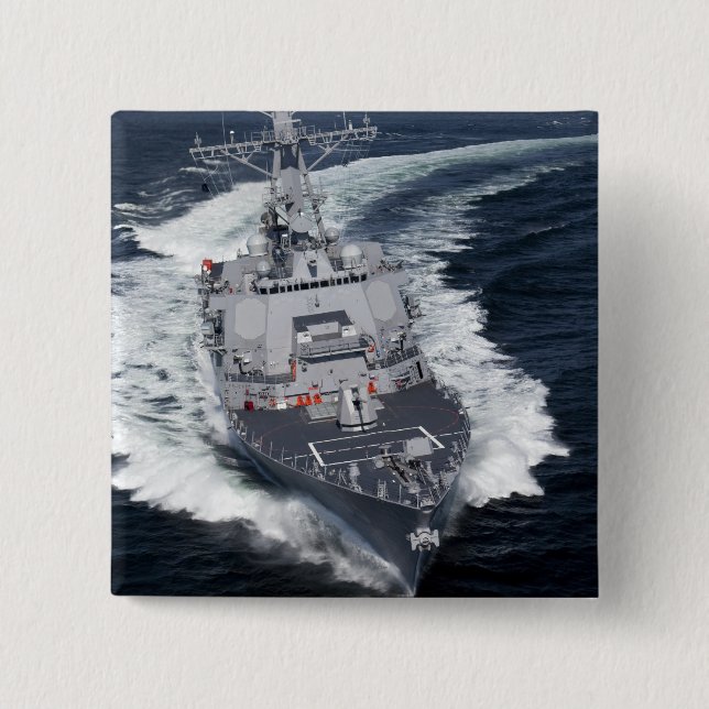 The Pre-Commissioning Unit Jason Dunham 15 Cm Square Badge (Front)