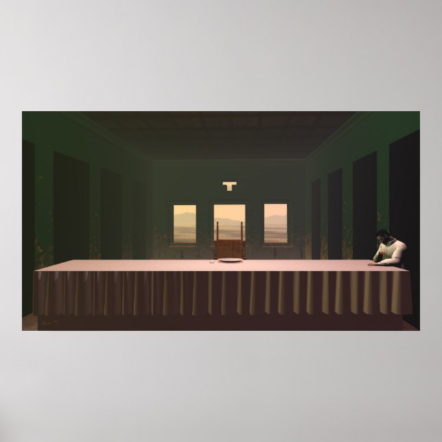 The Pre-last supper print poster (Front)
