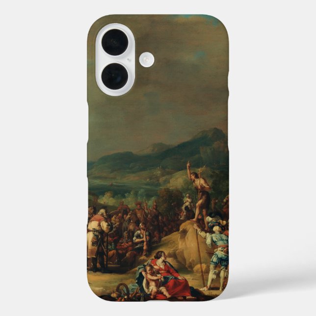 The Preaching of John the Baptist by Bartholomeus Case-Mate iPhone Case (Back)