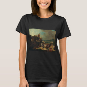 The Preaching of John the Baptist by Bartholomeus T-Shirt