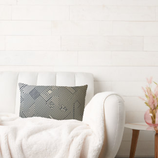 The Precision of Shapes: Geometric Abstraction Lumbar Cushion