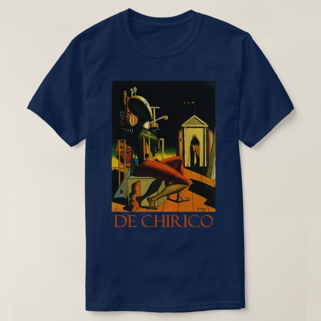 The Predictor 1916 by Giorgio de Chirico T-Shirt (Design Front)