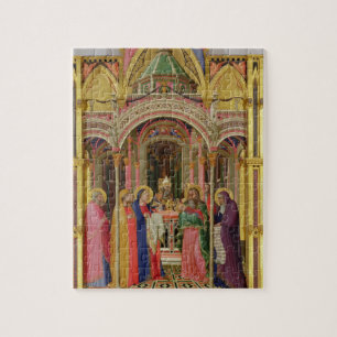 The Presentation in the Temple, 1342 (tempera on p Jigsaw Puzzle