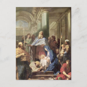 The Presentation in the Temple, 1692 Postcard