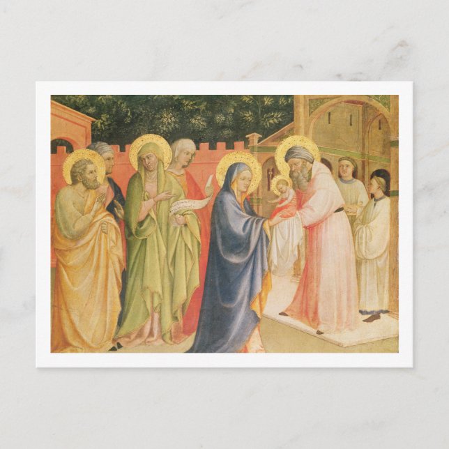 The Presentation in the Temple Postcard (Front)