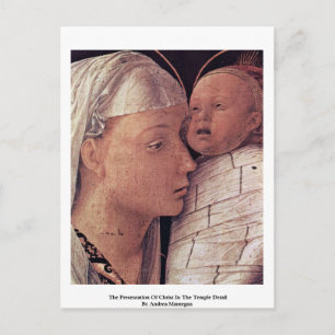 The Presentation Of Christ In The Temple Details Postcard