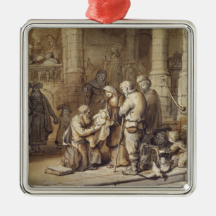 The Presentation of Christ in the Temple Metal Tree Decoration