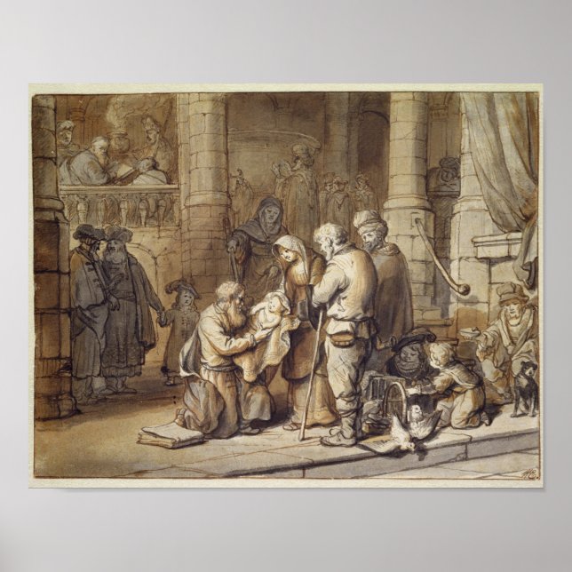 The Presentation of Christ in the Temple Poster (Front)