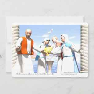 The Presentation of Jesus in the Temple Invitation
