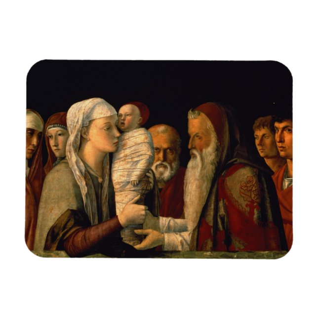 The Presentation of Jesus in the Temple Magnet (Horizontal)