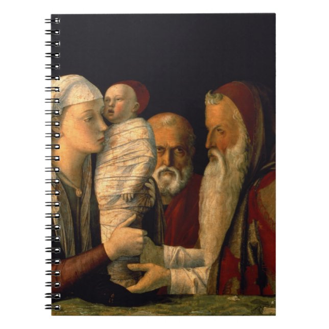 The Presentation of Jesus in the Temple Notebook (Front)