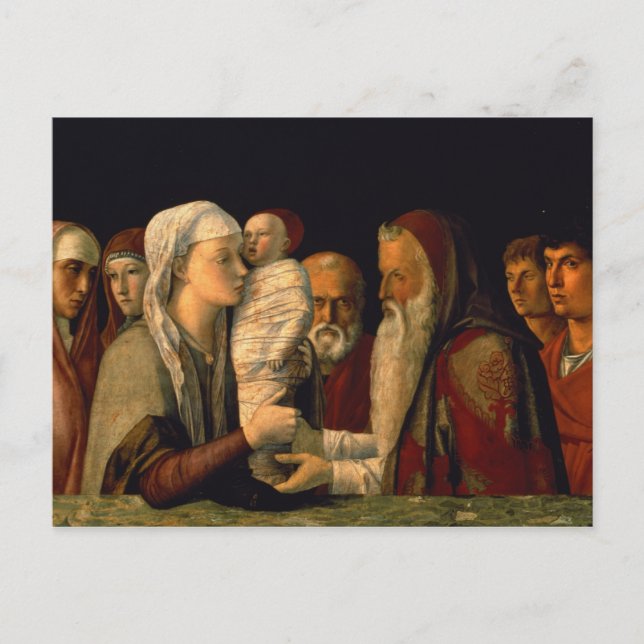 The Presentation of Jesus in the Temple Postcard (Front)