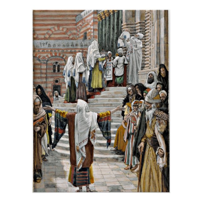 The Presentation of Jesus in the Temple Poster (Front)